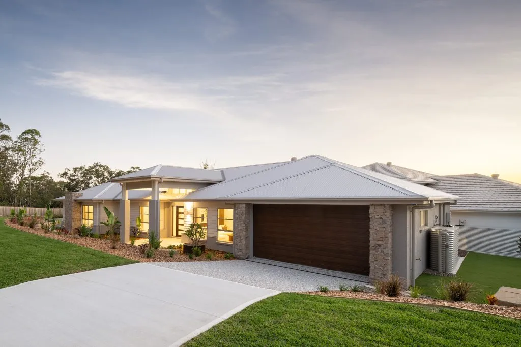 Montgomery Homes acreage home design facade