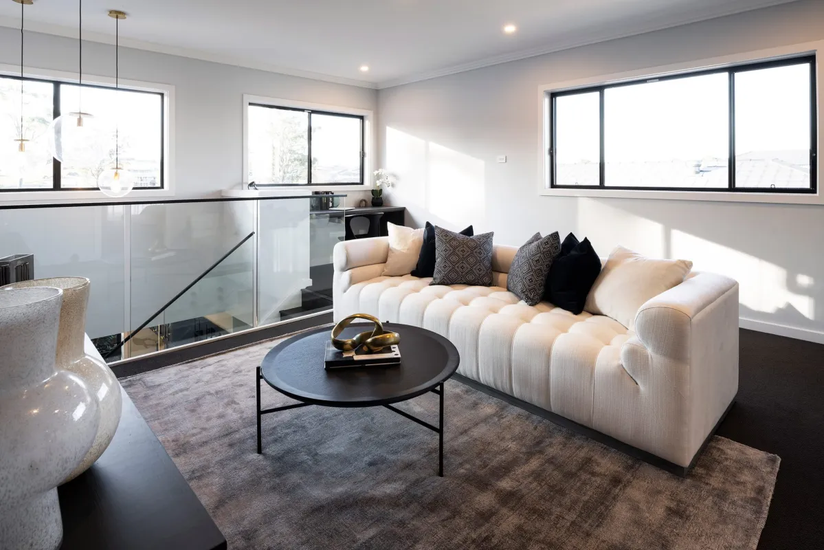 Living Area in the Bellevue 288 Display Home