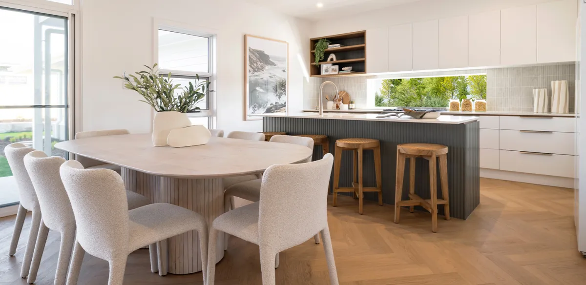 Coastal Escape Newport 281 display home at Weemala, Boolaroo