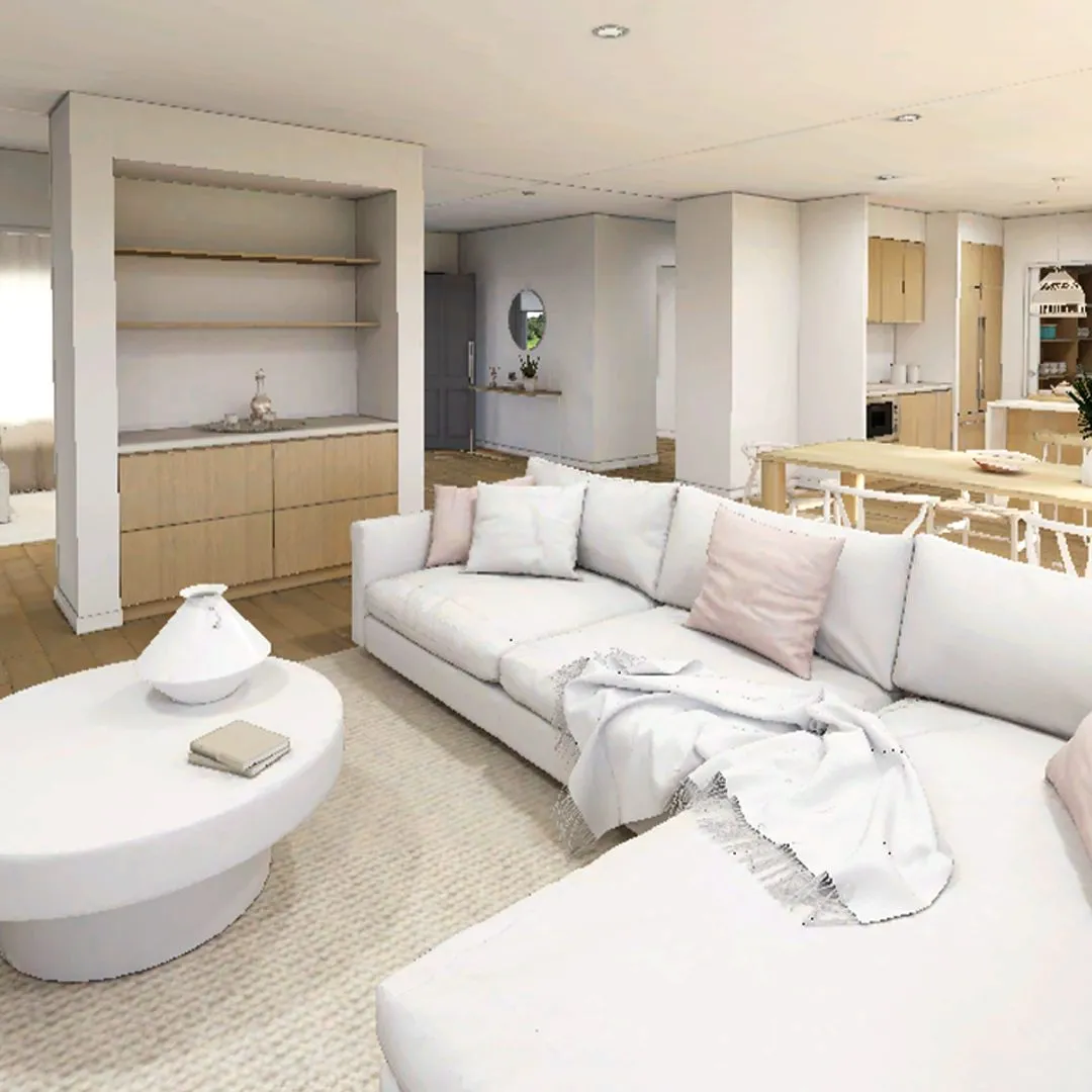 3D virtual tour of a Montgomery Homes living room